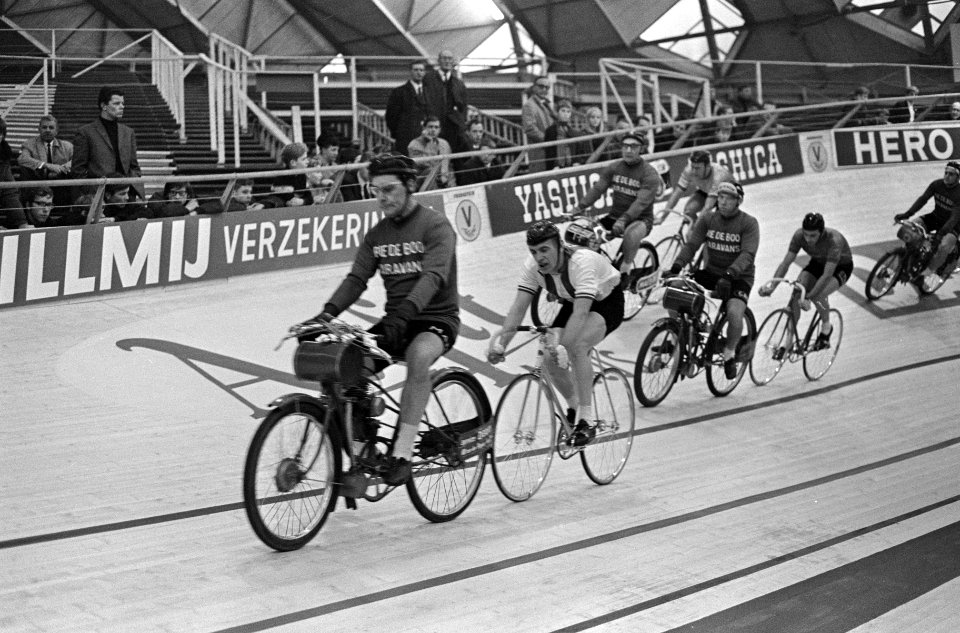 Zesdaagse, rit achter Dernymotoren, overzicht, Bestanddeelnr 919-8757