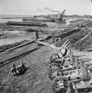 Zicht op de herstelwerken, Bestanddeelnr 900-7501