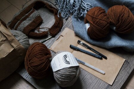 Clothing pen brown clothes