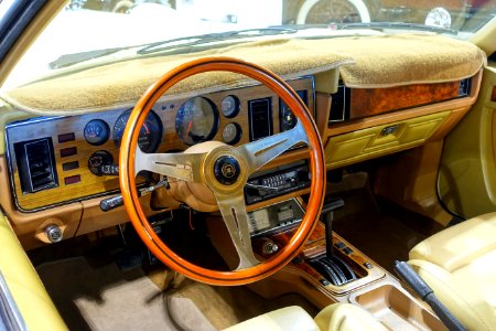 Zimmer Golden Spirit dashboard - Automobile Driving Museum - El Segundo, CA - DSC01406