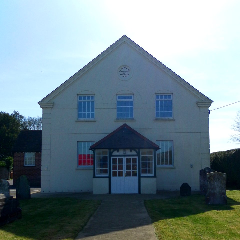 Zoar Strict Baptist Chapel, Lower Dicker (North Elevation)