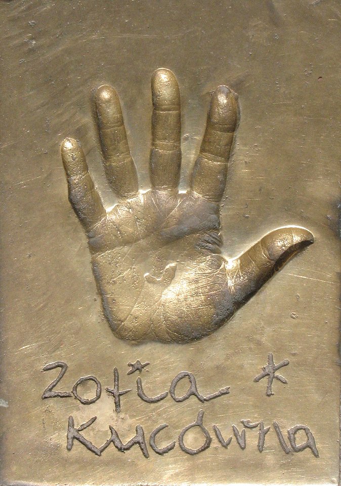 Zofia Kucówna odcisk