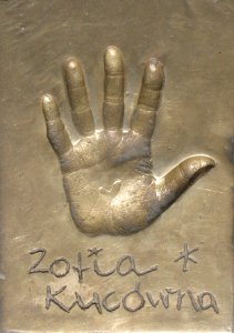 Zofia Kucówna odcisk