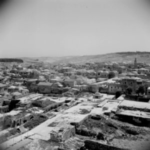 Zicht over de stad Jeruzalem, Bestanddeelnr 255-5199