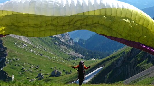Mountains view switzerland