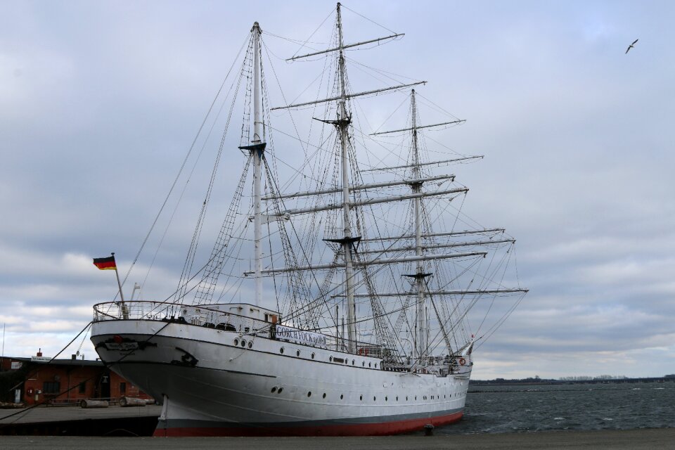 Ship gorch fock museum ship