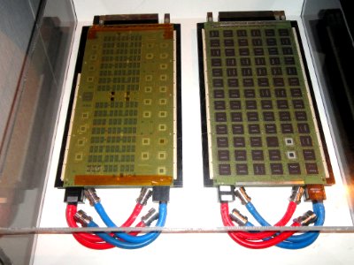 Ziegler, Cray YMP M90 processor and memory modules, installed 1993 - National Cryptologic Museum - DSC07905
