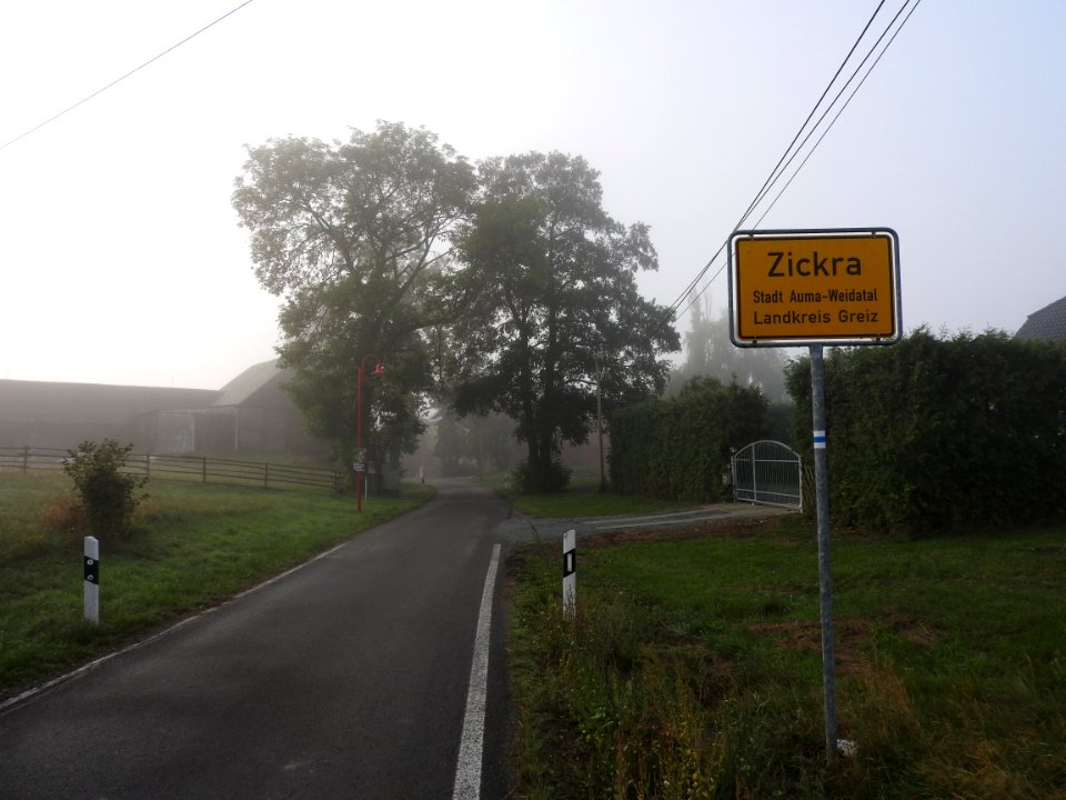 Zickra, Auma-Weidatal 1