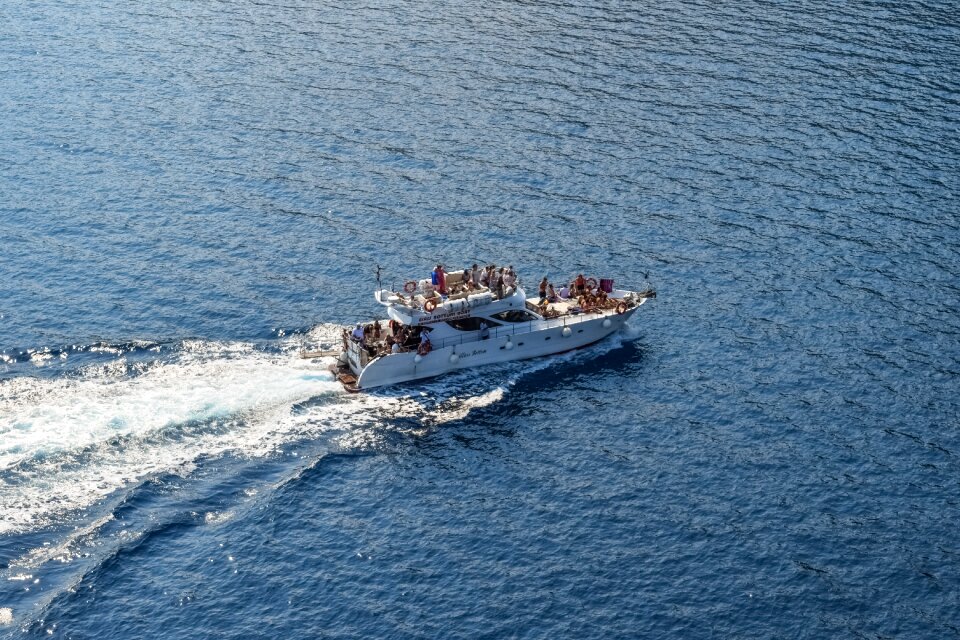 Tourism blue vacations