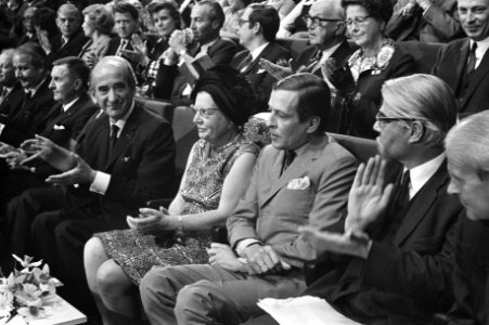 Zilveren Jubileumcongres Europese Beweging Nederland in jaarbeurscongresgebouw t, Bestanddeelnr 925-9197