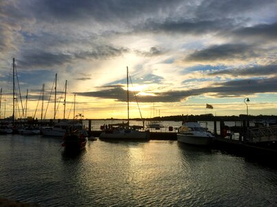 Boat harbor yachting