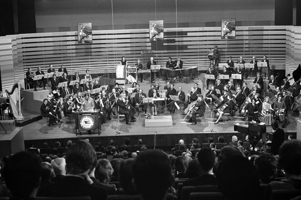 Zilveren Jubileumcongres Europese Beweging Nederland in jaarbeurscongresgebouw t, Bestanddeelnr 925-9200