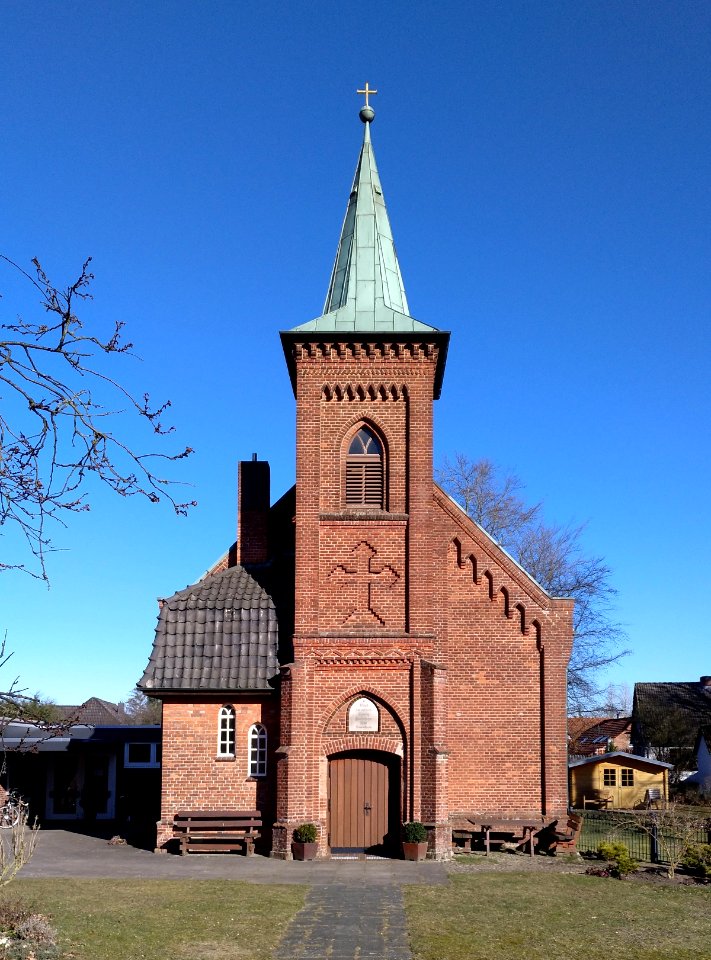Zionskirche Soltau Front 2021-03-05