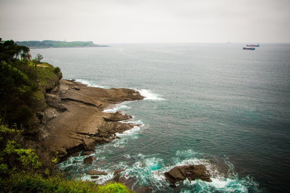 Spain coast ocean
