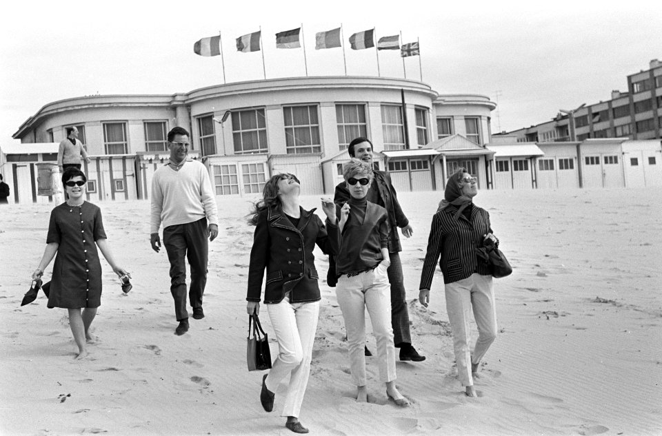Zevende Europabeker voor Zangvoordracht te Knokke, de Nederlandse zangploeg aan , Bestanddeelnr 917-9517