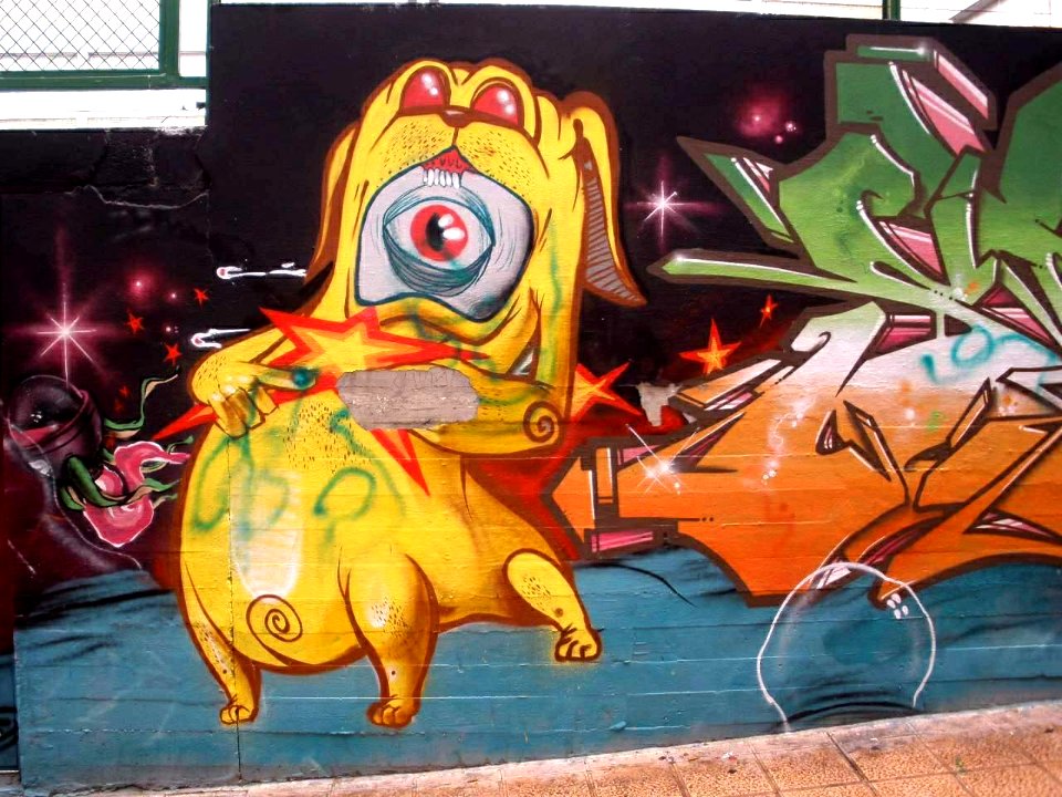 Zaragoza - graffiti 059
