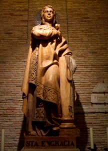Zaragoza - Iglesia basílica de Santa Engracia, cripta 06