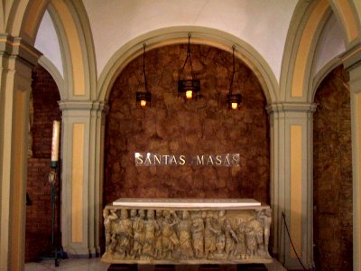 Zaragoza - Iglesia basílica de Santa Engracia, cripta 07