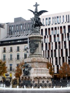 Zaragoza - Monumento a los Mártires de la Religión y de la Patria (Plaza de España)