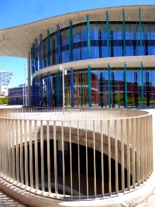 Zaragoza - Recinto Expo Zaragoza, Ciudad de la Justicia, Edificio Vidal de Canellas 05