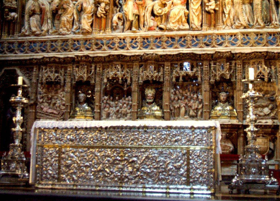Zaragoza - La Seo 55 - Retablo Mayor