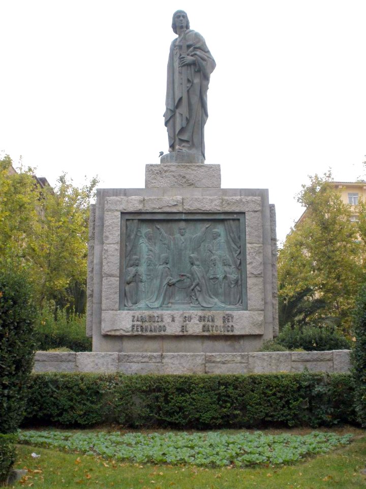 Zaragoza - Monumento a Fernando el Católico 1