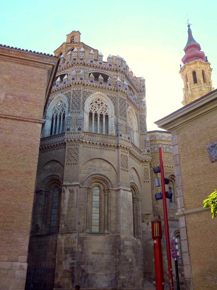 Zaragoza - Seo del Salvador, ábside mudéjar 08