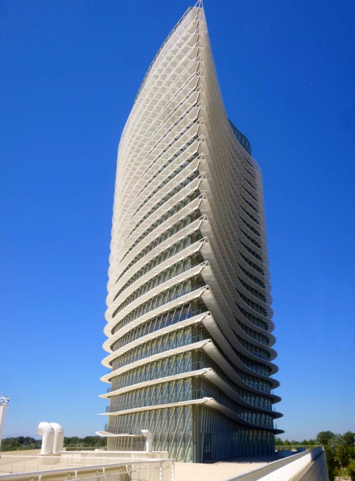 Zaragoza - Recinto Expo 2008, Torre del Agua 09