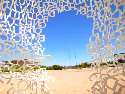 Zaragoza - Recinto Expo Zaragoza, escultura 'El Alma del Ebro', de Jaume Plensa 14