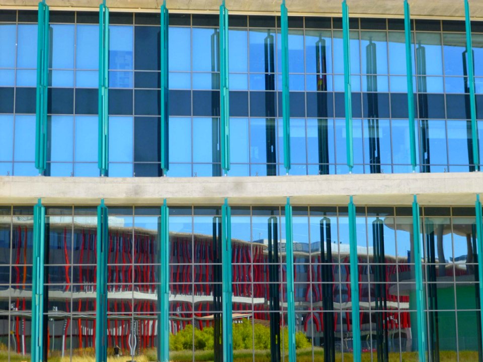 Zaragoza - Recinto Expo Zaragoza, Ciudad de la Justicia, Edificio Vidal de Canellas 03