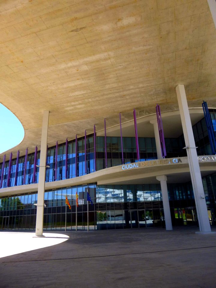 Zaragoza - Recinto Expo Zaragoza, Ciudad de la Justicia, Edificio Vidal de Canellas 10