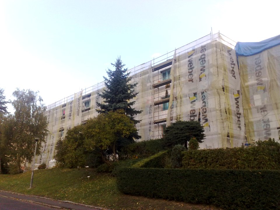 Zateplovani panelaku Teplice Sevcikova (18 10 2013) 5