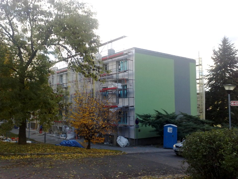Zateplovani panelaku Teplice Sevcikova (18 10 2013) 2