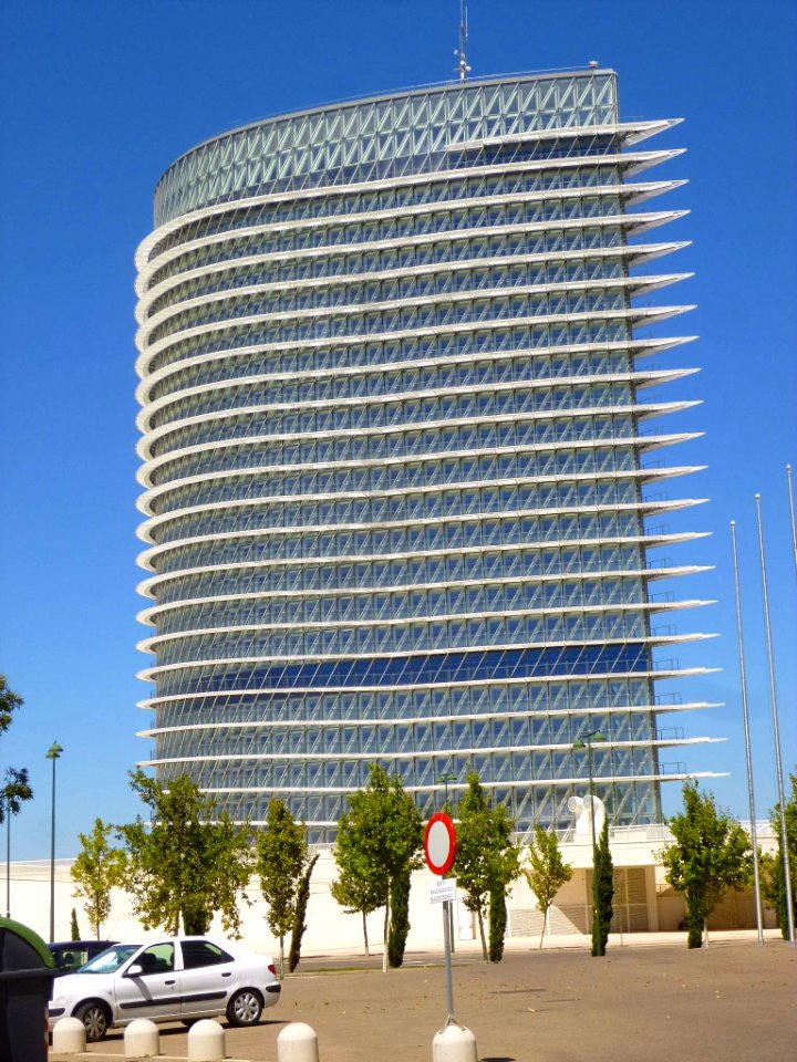 Zaragoza - Recinto Expo 2008, Torre del Agua 02