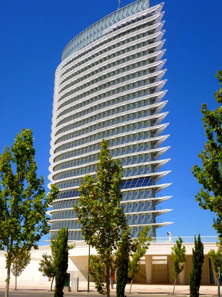 Zaragoza - Recinto Expo 2008, Torre del Agua 03