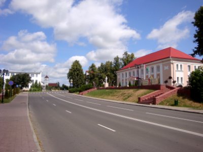 Zaslavl - central street - 2015 AD
