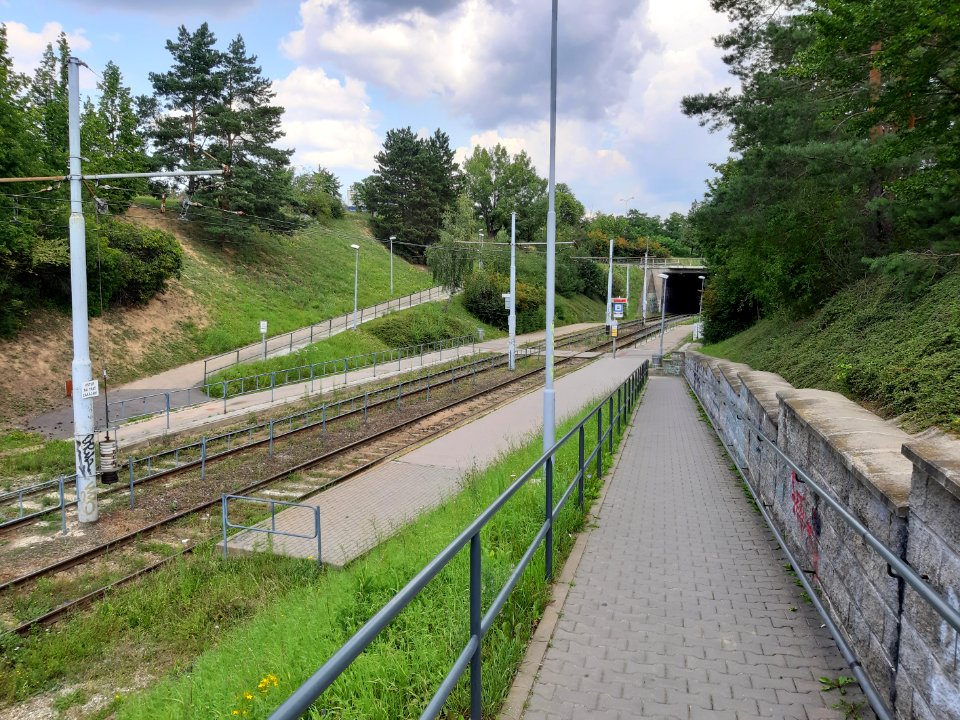 Zastávka Brno - KREMATORIUM 20200725 125538
