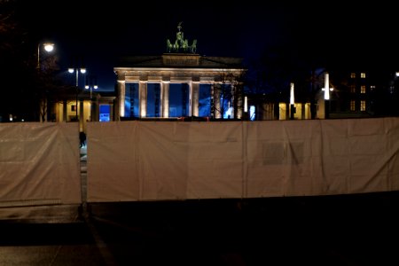 ZDF new year TV show Brandenburg gate for 2021 from outside 32