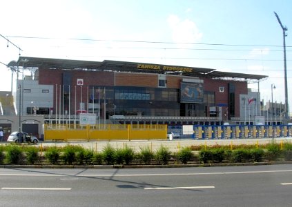 Zawisza Bydgoszcz - front stadionu