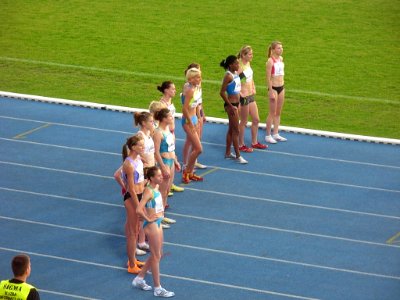 Zawodniczki podczas mityngu Enea Cup 2011