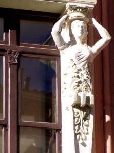 Zamora - Plaza de Sagasta, Casa Fidel Luelmo o Edificio Las Cariátides 7