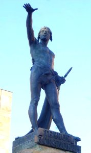 Zamora - Plaza de Viriato, Monumento a Viriato 3