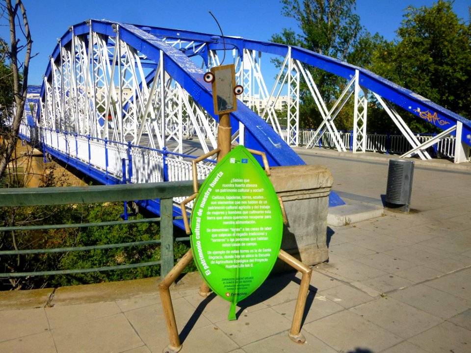 Zaragoza - Puente de Nuestra Señora del Pilar (Puente de Hierro) 5