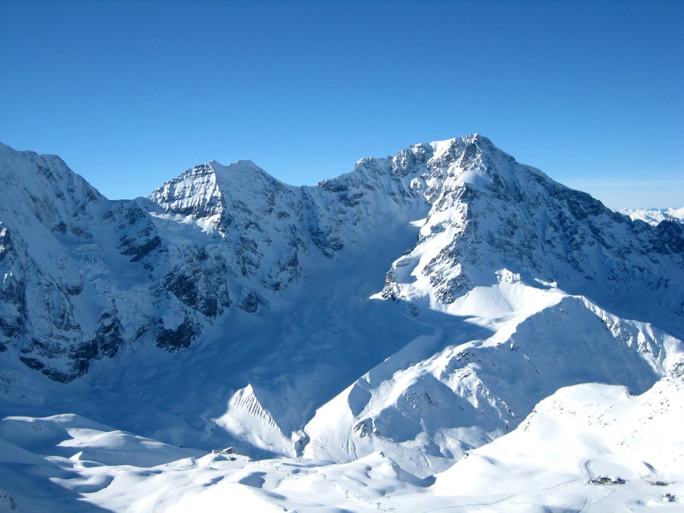 Zebrù und Ortler von der Madritschspitze