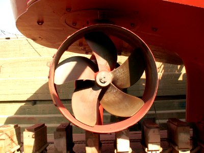 Zeebrugge IMO 8915483 starboard propellor 13-Sep-2005