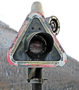Signal traffic lights railway signal