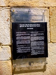Zegama - Iglesia de San Martín de Tours, exteriores 10