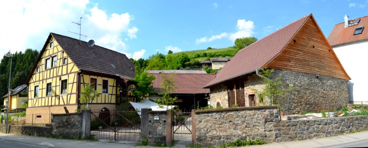 Zell (Bensheim), Gronauer Straße 56, Totale (1)