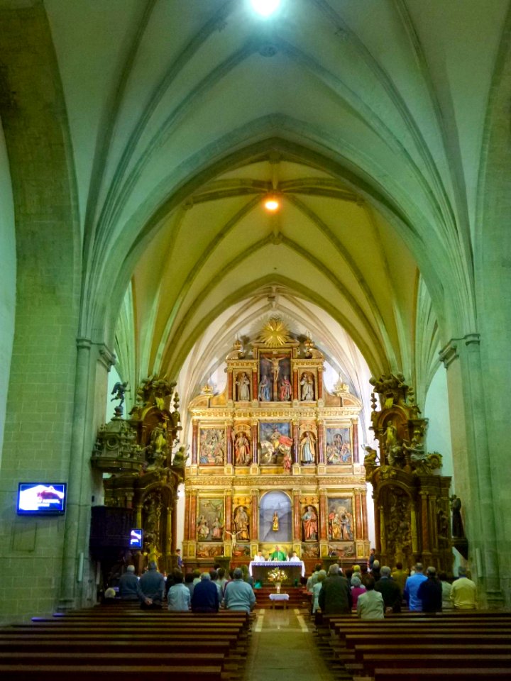 Zegama - Iglesia de San Martín de Tours, interiores 04