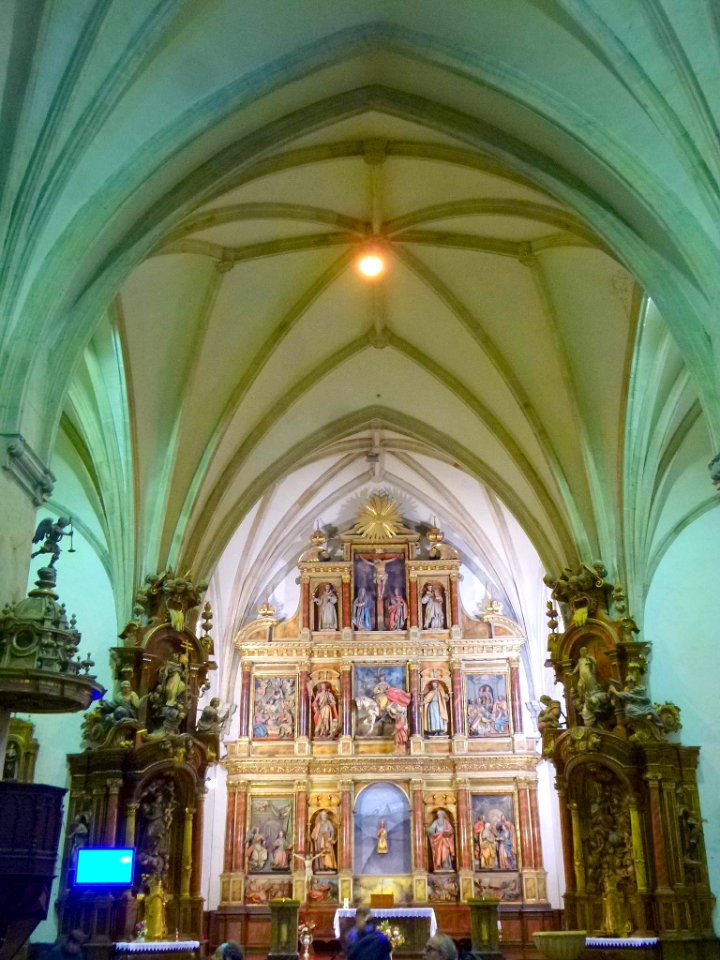 Zegama - Iglesia de San Martín de Tours, interiores 19